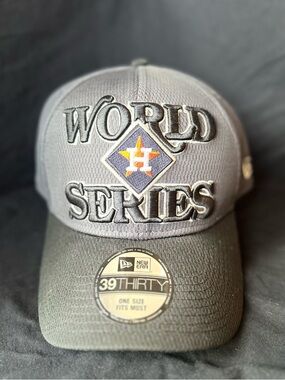 Houston Astros World Series New Era Hat 39 Thirty MLB Baseball League Champs